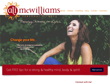 Tablet Screenshot of alimcwilliams.com